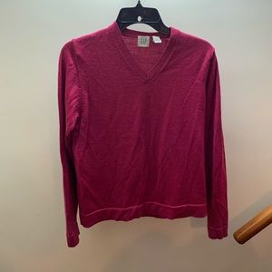 Gap V-Neck Long Sleeve Sweater Top Size M